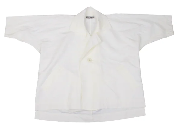 ISSEY MIYAKE Cotton Poly Stroke Jacquard Loose Jacket K-170619_002