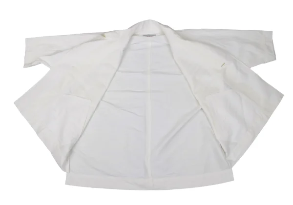 ISSEY MIYAKE Cotton Poly Stroke Jacquard Loose Jacket K-170619_011