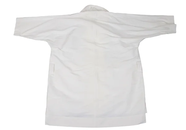 ISSEY MIYAKE Cotton Poly sStroke Jacquard Loose Coat K-170620_011
