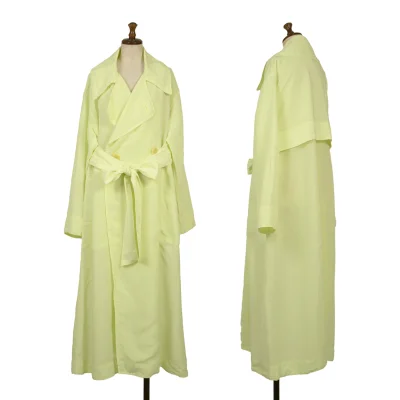 ISSEY MIYAKE Cupro Paper Long Shirt Coat