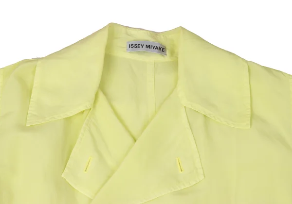 ISSEY MIYAKE Cupro Paper Long Shirt Coat K-170621_004