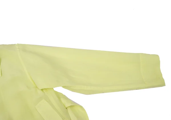 ISSEY MIYAKE Cupro Paper Long Shirt Coat K-170621_006