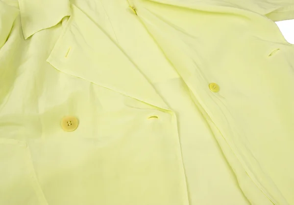 ISSEY MIYAKE Cupro Paper Long Shirt Coat K-170621_011