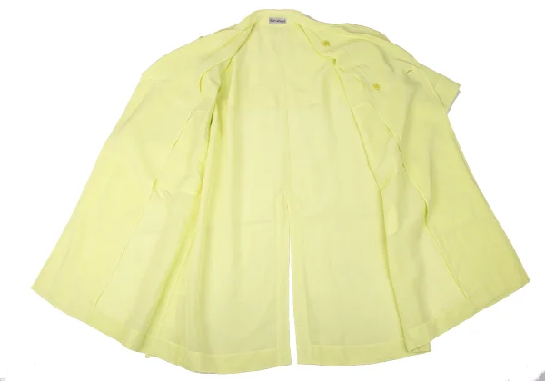 ISSEY MIYAKE Cupro Paper Long Shirt Coat K-170621_012