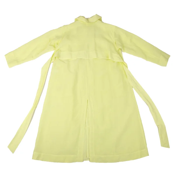 ISSEY MIYAKE Cupro Paper Long Shirt Coat K-170621_013