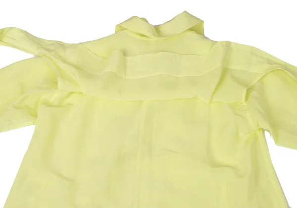 ISSEY MIYAKE Cupro Paper Long Shirt Coat K-170621_014