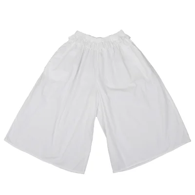 ISSEY MIYAKE Wrinkle Processed Wide Cropped Pants