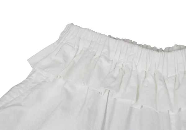 ISSEY MIYAKE Wrinkle Processed Wide Cropped Pants K-170622_003