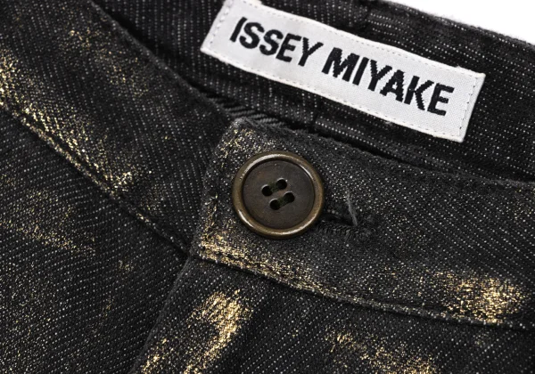 ISSEY MIYAKE Foil Print Patchwork Design Pants K-170624_003