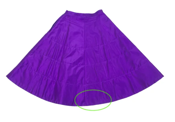COMME des GARCONS Lining Padded Quilted Flare Skirt K-170626_013