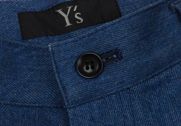 Y's Cutting Tuck Wide Jeans K-170627_003