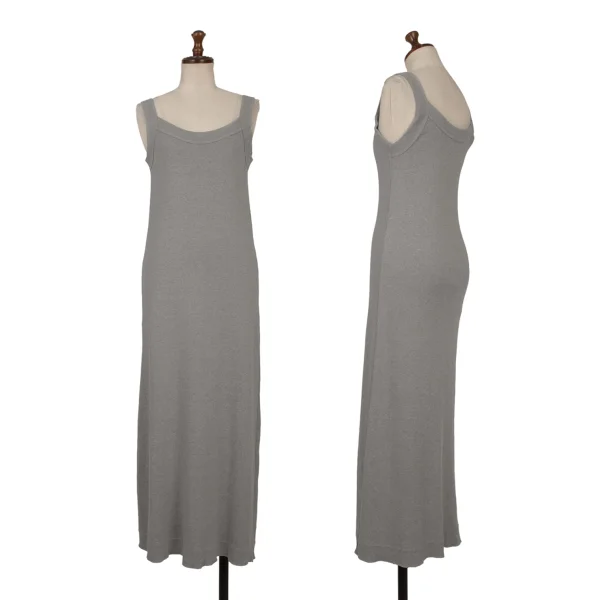 Y's for living Cotton Rib Camisole Dress Grey S-M K-170628_001