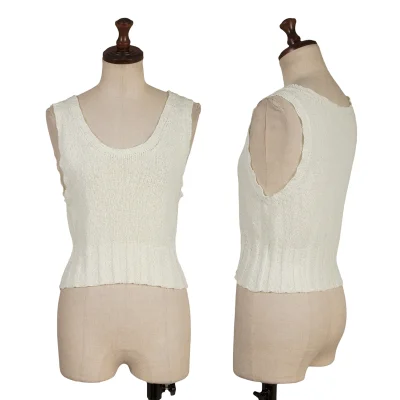 Y's Cotton Nylon Knit Tank Top