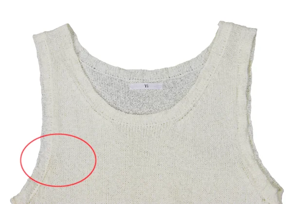 Y's Cotton Nylon Knit Tank Top K-170629_003