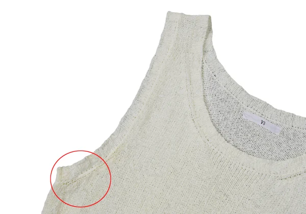 Y's Cotton Nylon Knit Tank Top K-170629_005