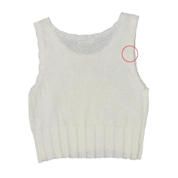 Y's Cotton Nylon Knit Tank Top K-170629_010