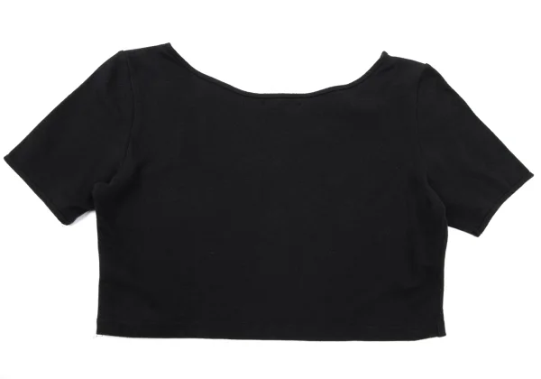 Y's Cotton Stretch Cropped T Shirt K-170630_007