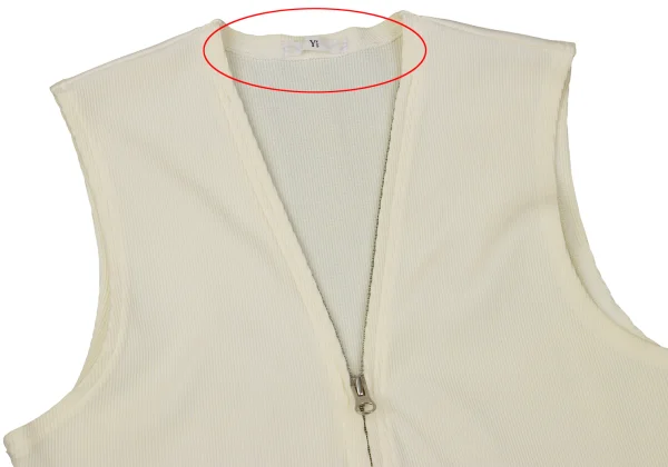 Y's Nylon Stretch Double Zip Vest K-170632_003