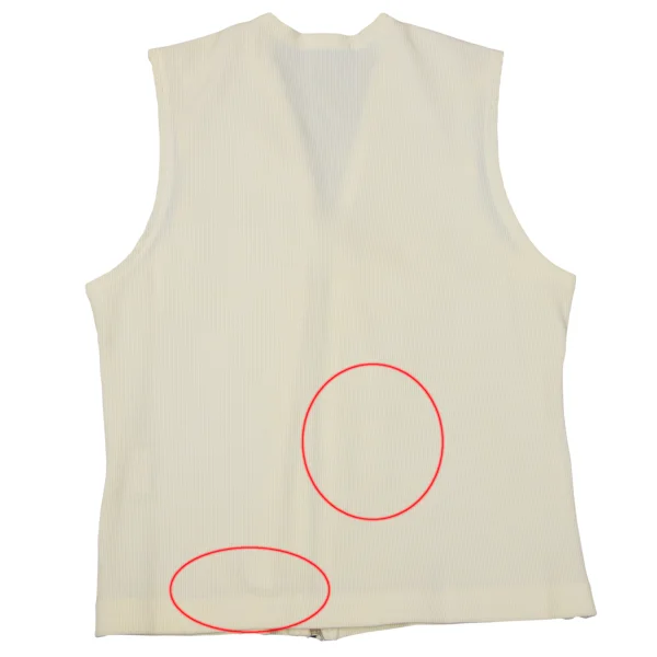 Y's Nylon Stretch Double Zip Vest K-170632_010
