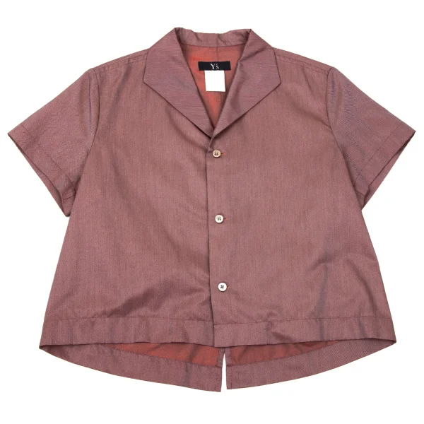 Y's Italian Collar Short Sleeve Shirt K-170633_002