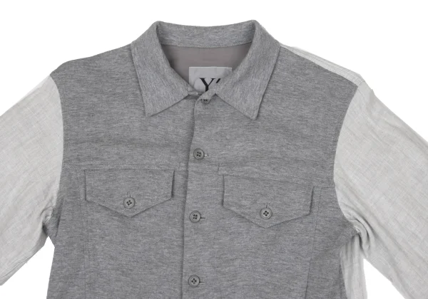 Y's Front Switching Shirt K-170634_003
