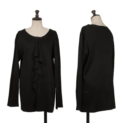 Y's Front Frill Design Cardigan