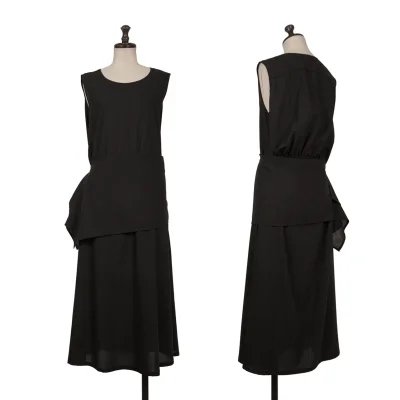 Y's Waist Wrap Sleeveless Dress