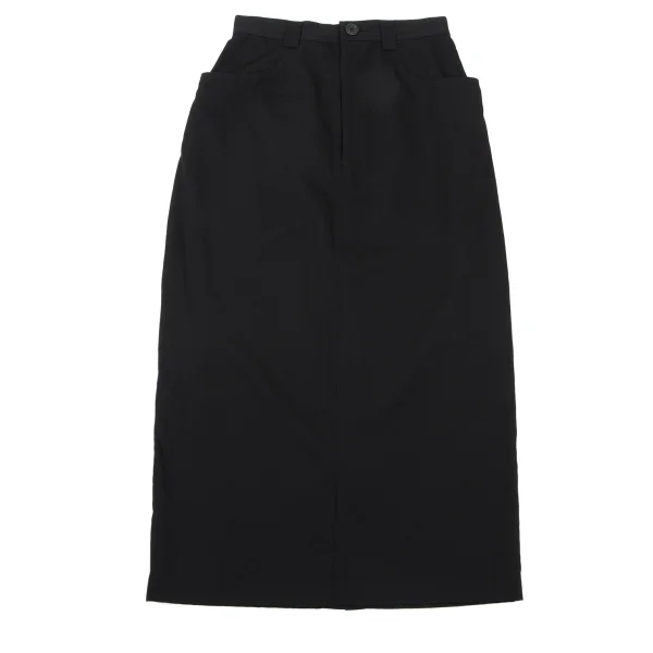 Y's Wool Back Slit Skirt K-170639_002