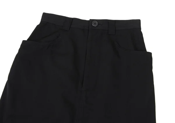 Y's Wool Back Slit Skirt K-170639_003