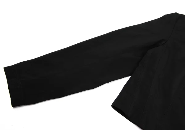 Y's Poly Zip-up Collarless Jacket K-170640_006
