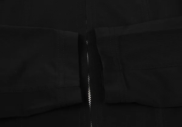 Y's Poly Zip-up Collarless Jacket K-170640_007