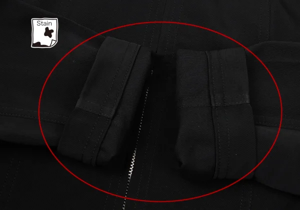 Y's Poly Zip-up Collarless Jacket K-170640_008