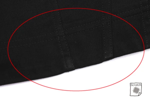 Y's Poly Zip-up Collarless Jacket K-170640_010