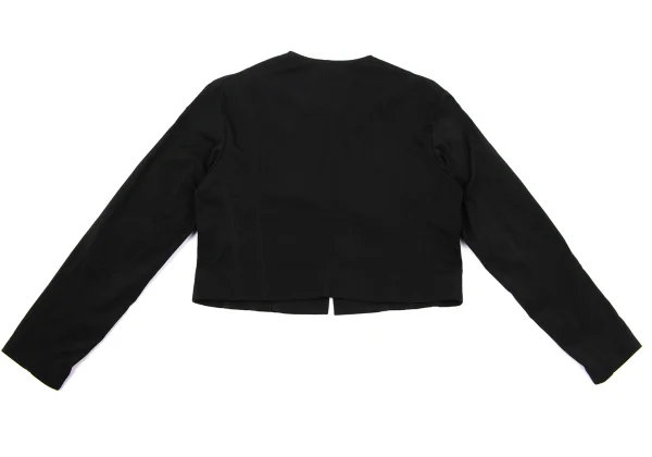 Y's Poly Zip-up Collarless Jacket K-170640_012