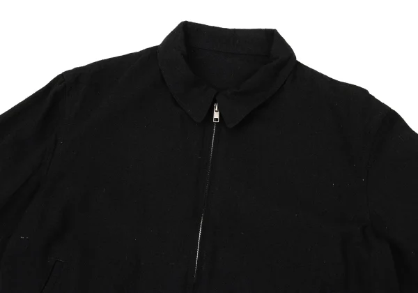 Y's Silk Nep Zip-up Jacket K-170641_003