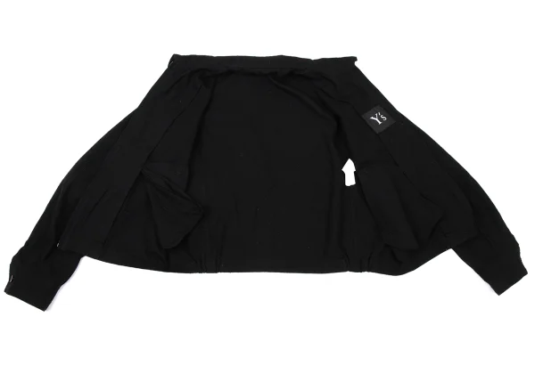 Y's Silk Nep Zip-up Jacket K-170641_012
