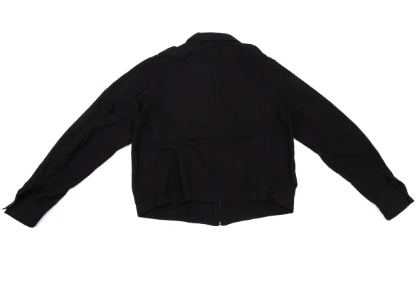 Y's Silk Nep Zip-up Jacket K-170641_013