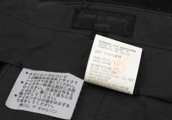 COMME des GARCONS HOMME Wool Two Tuck Pants K-170643_015