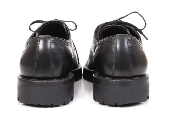 COMME des GARCONS HOMME Vibram-soled Leather Shoes K-170645_010