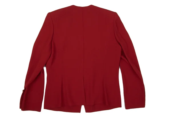SONIA RYKIEL Rayon Blend Collarless Jacket K-170654_013