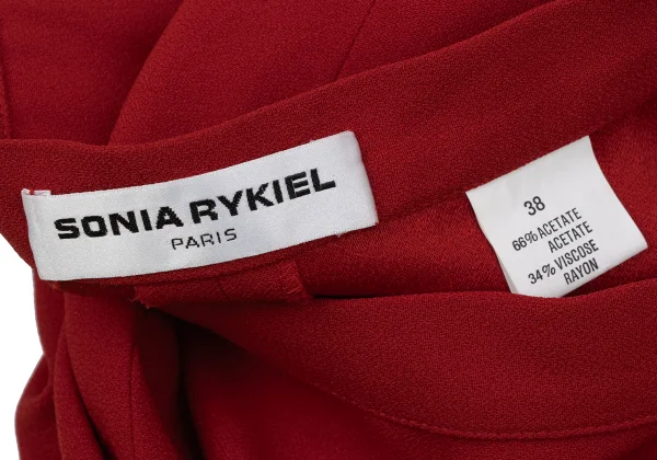 SONIA RYKIEL Rayon Blend Trapezoid Skirt K-170655_012