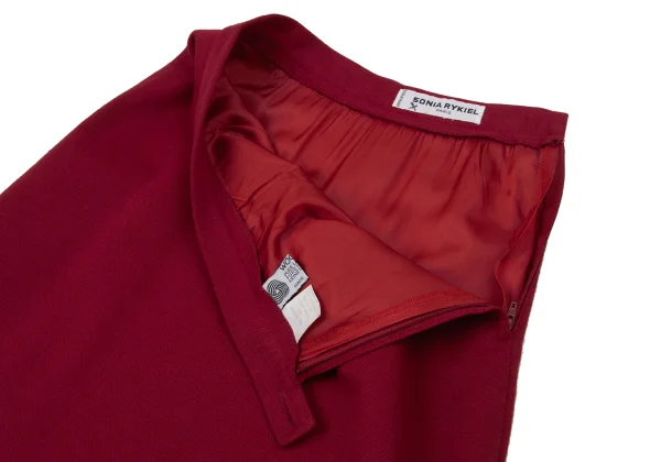 SONIA RYKIEL Wool Layered Design Skirt K-170657_005