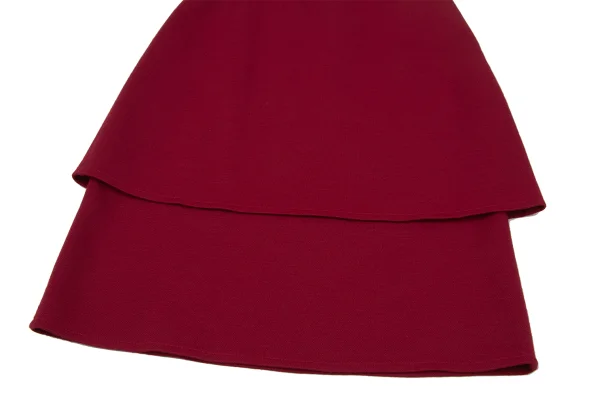 SONIA RYKIEL Wool Layered Design Skirt K-170657_006