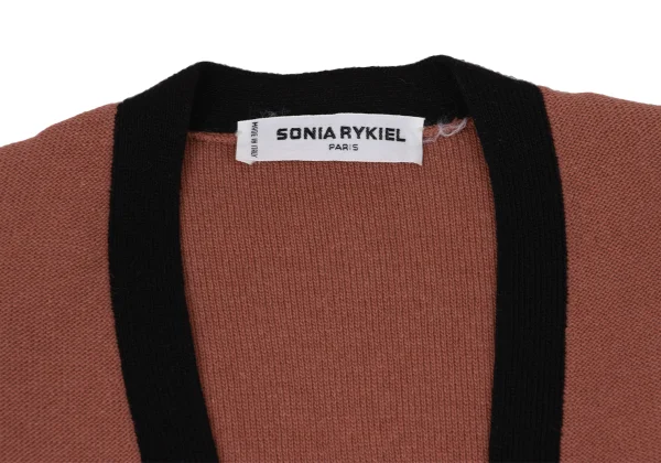 SONIA RYKIEL Wool Waist String Cardigan K-170662_004