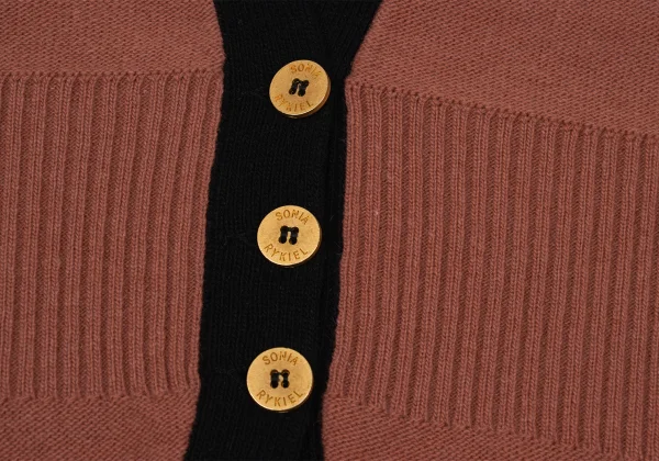 SONIA RYKIEL Wool Waist String Cardigan K-170662_008