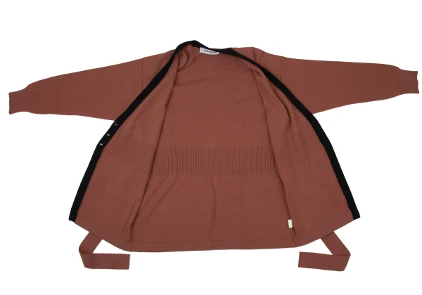 SONIA RYKIEL Wool Waist String Cardigan K-170662_011