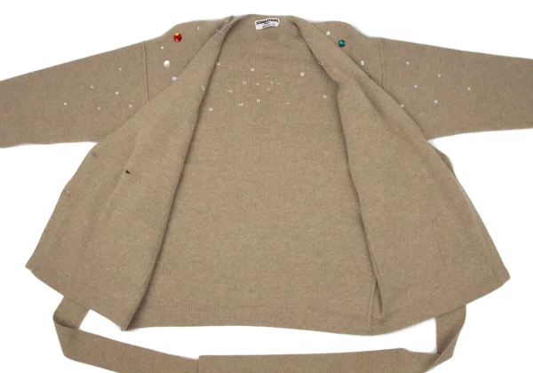 SONIA RYKIEL Colorful Bijou Embellished Knit Cardigan K-170663_016