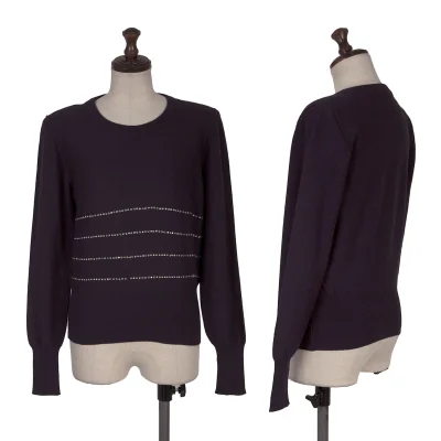 SONIA RYKIEL Blend Wool Beaded knit