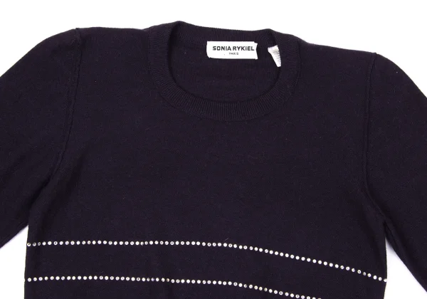 SONIA RYKIEL Blend Wool Beaded knit K-170664_003