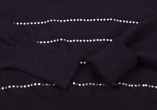 SONIA RYKIEL Blend Wool Beaded knit K-170664_006